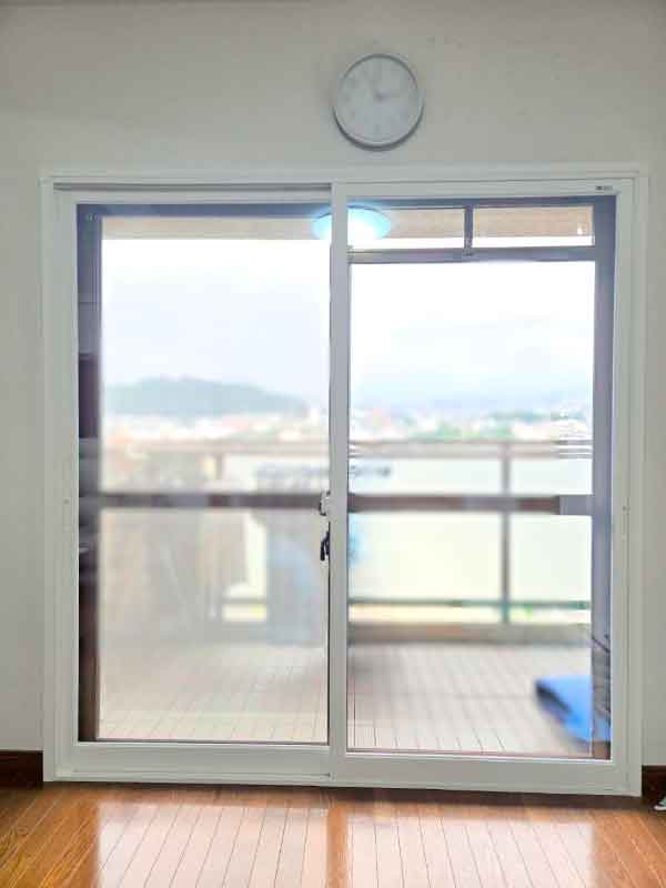 大分県別府市K様内窓リフォーム掃き出し窓