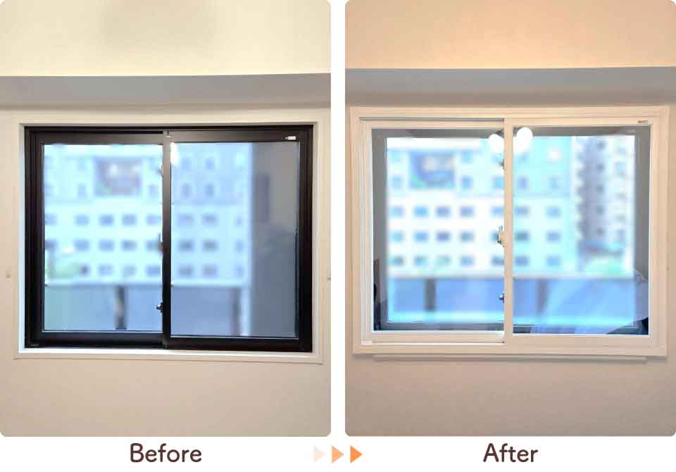 大分県大分市N様内窓リフォームビフォーアフター洋室1