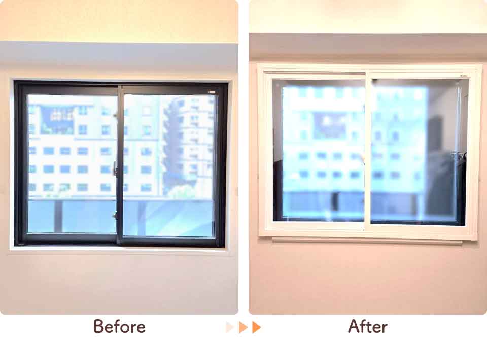 大分県大分市N様内窓リフォームビフォーアフター洋室2