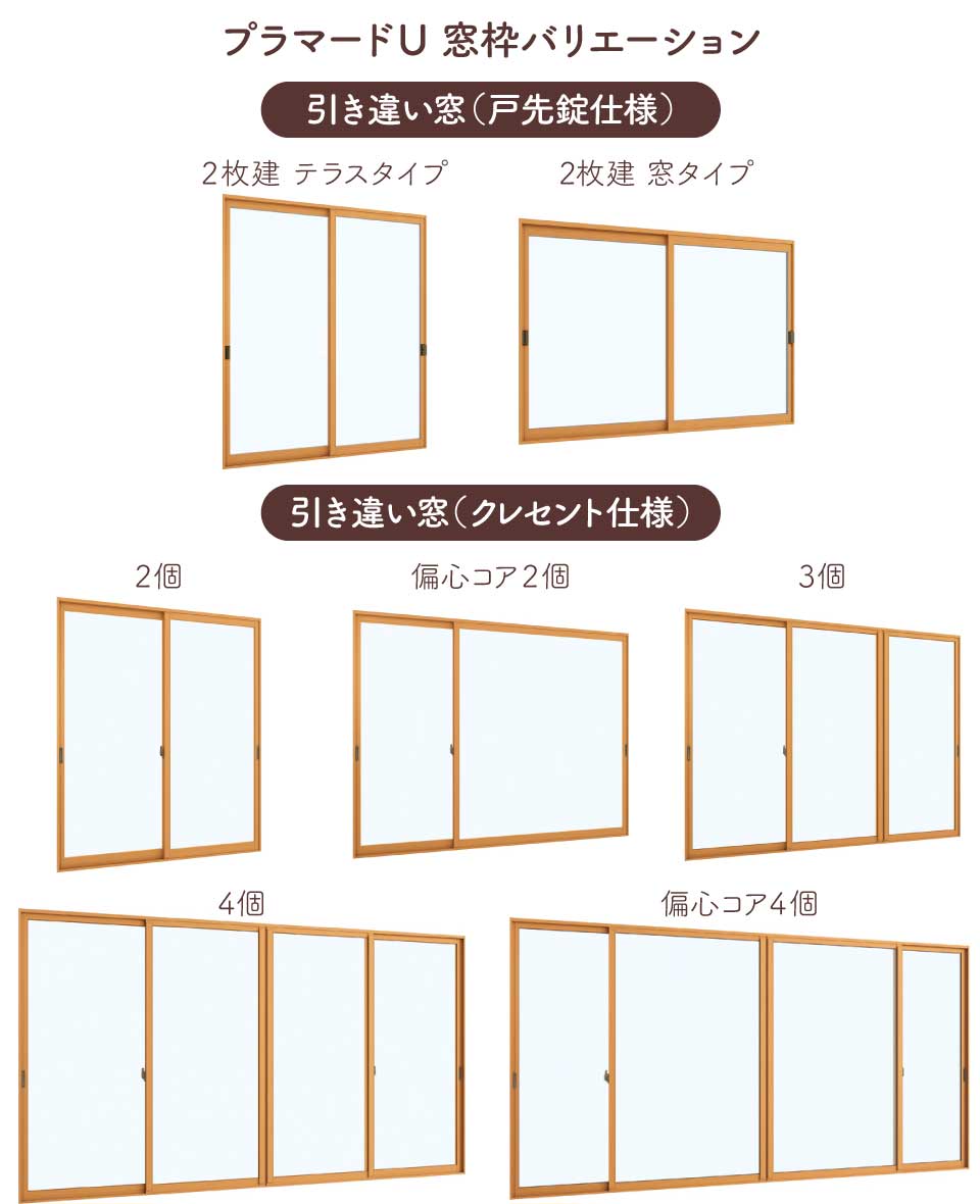 プラマードU-窓枠(引違い)