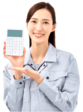 電卓　作業服-8