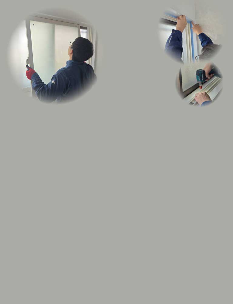 内窓リフォーム施工風景