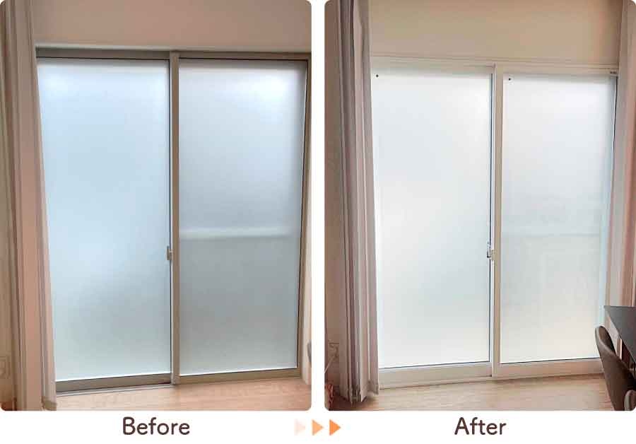 福岡県久留米市Y様内窓リフォームダイニングビフォーアフター