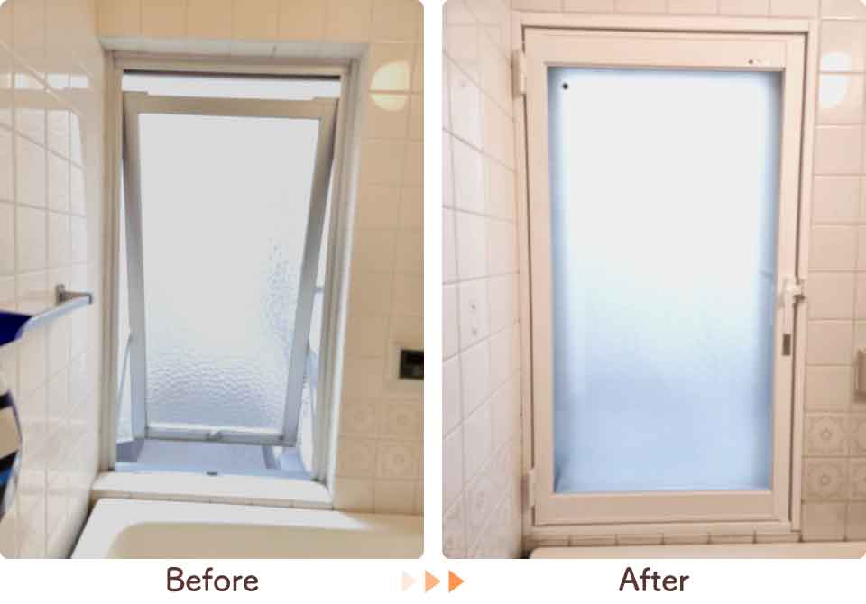 福岡県福岡市南区N様内窓リフォーム浴室ビフォーアフター