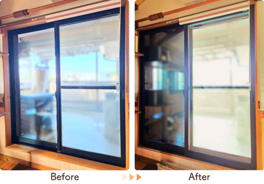 福岡県久留米市Y様内窓リフォームリビングビフォーアフター-(4)